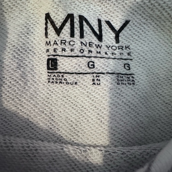 Marc New York Gray and White Patterned sweatshirt - Picture 3 of 3